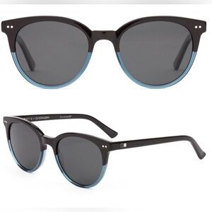 Outerknown + OTIS Eyewear Jazmine Mineral Glass Polarized Sunglasses, NEW
